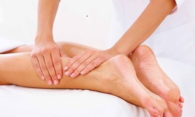 allowed types of legs massage for varicose veins